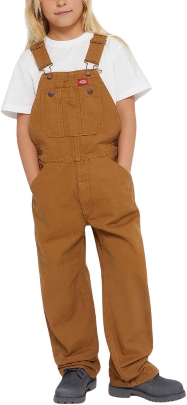 Amazon.com: Dickies Big Boys' Duck Bib Overall, Brown Duck, Large